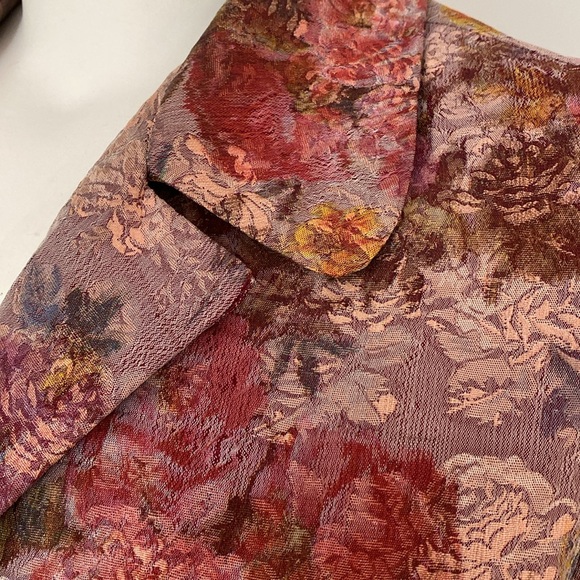 Debbie Shuchat Collection Pink Floral Jacket - Picture 6 of 16